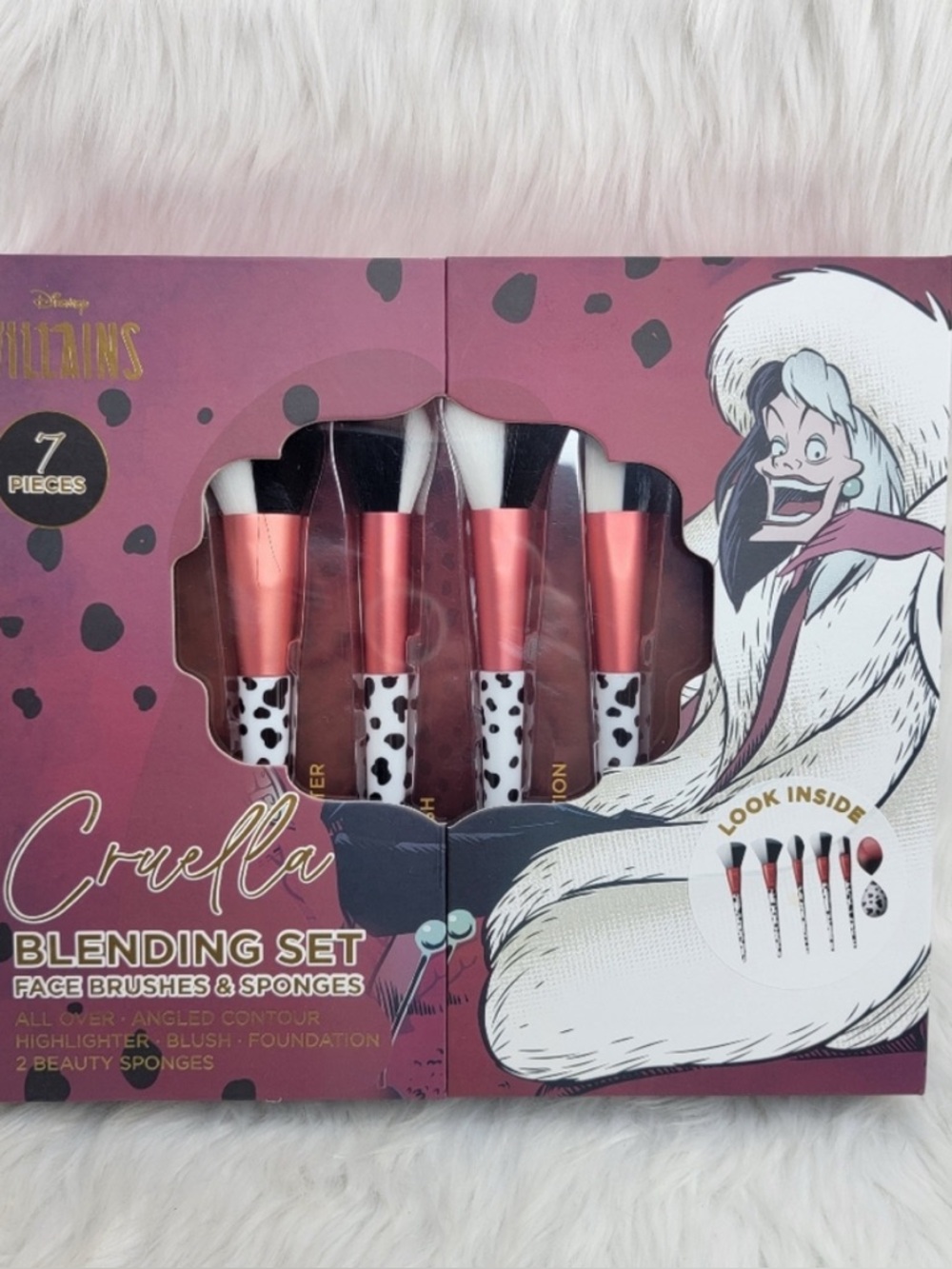 Cruella Blending Brush & Sponge Set - Black & White Limited Edition